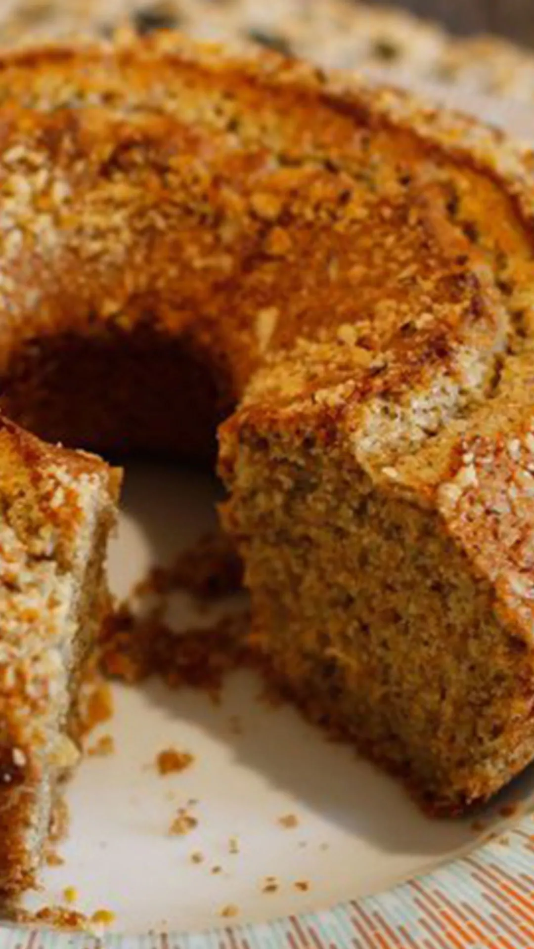 Bolo de Banana de Liquidificador