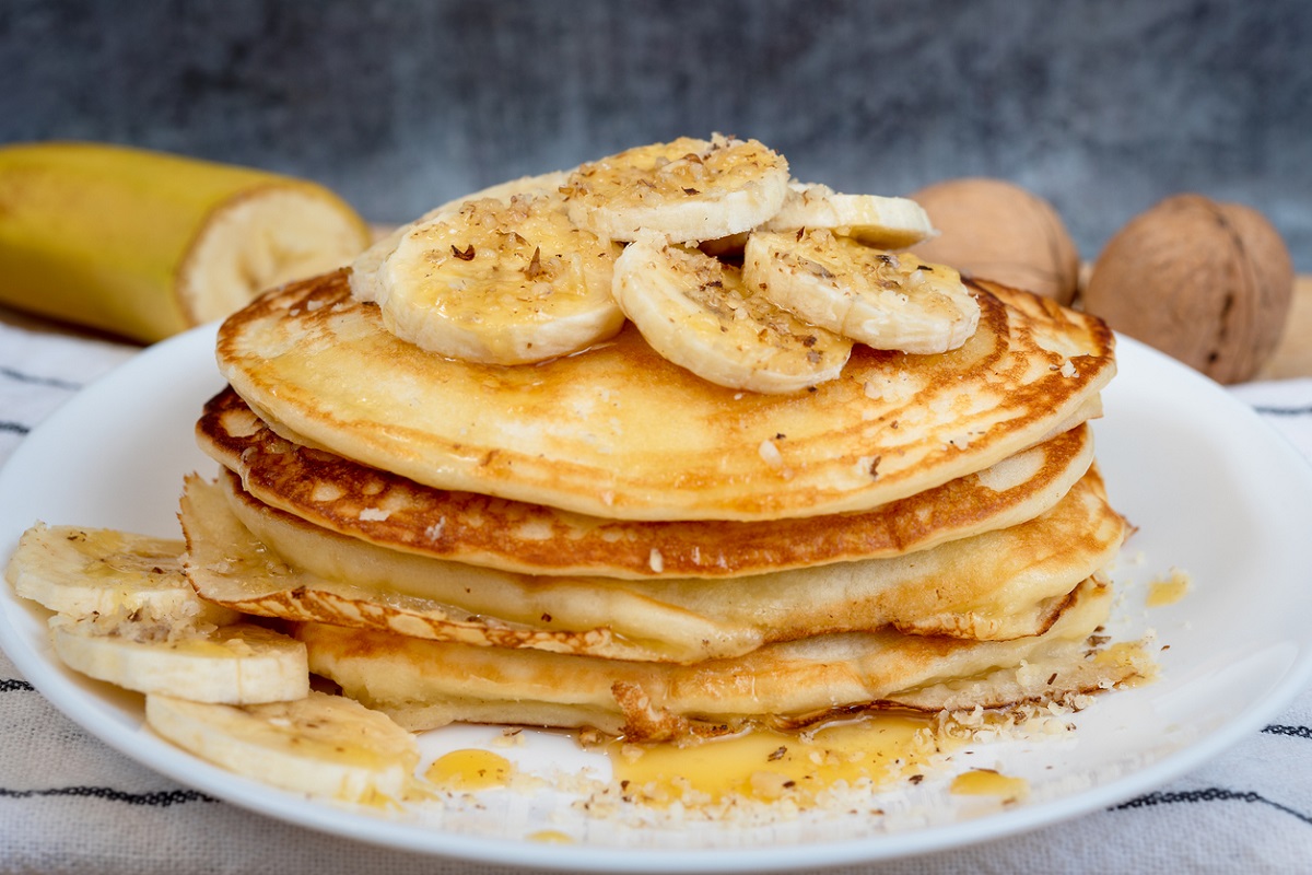 Panquecas de Banana e Aveia