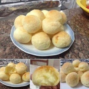 Pão de queijo de liquidificador