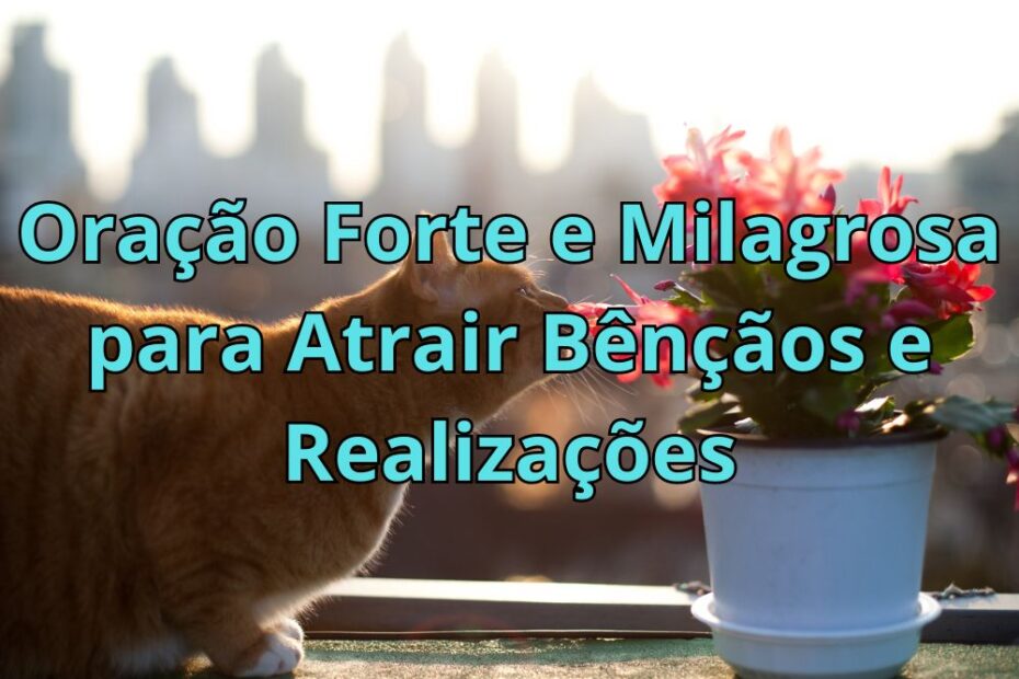 Oração Forte e Milagrosa